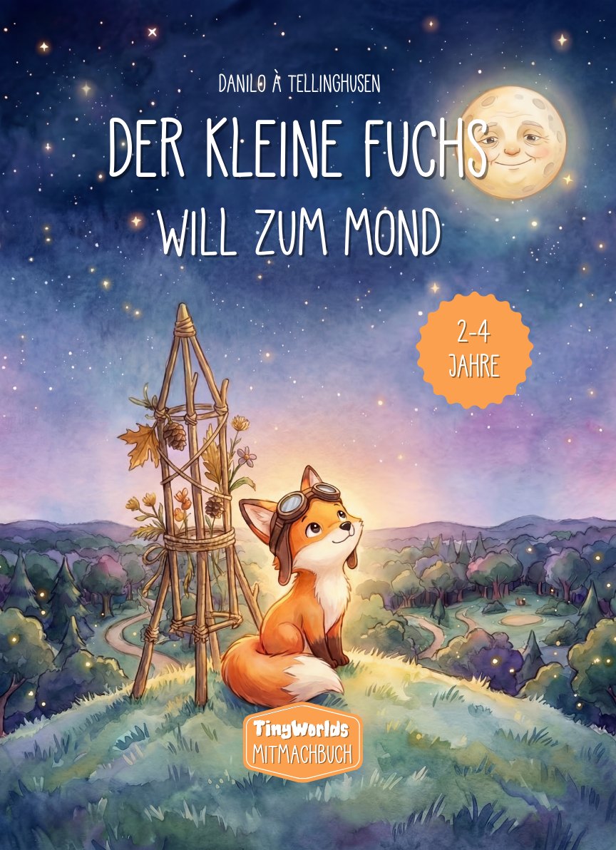 Cover von Der kleine Fuchs will zum Mond